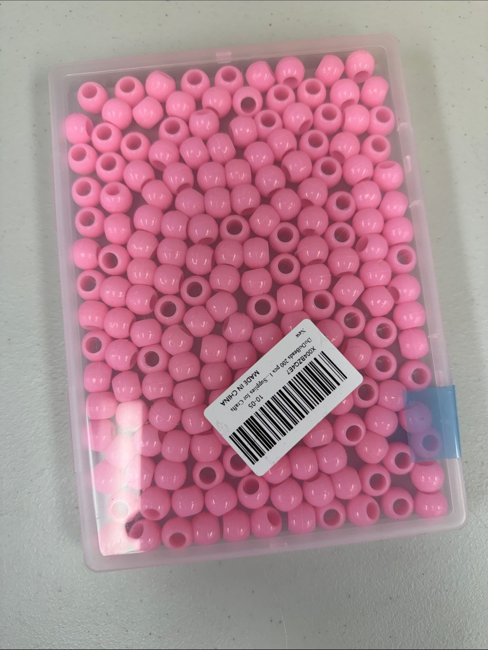 Pink Craft Beads for Party Decorations, hair extensions, projects and more new